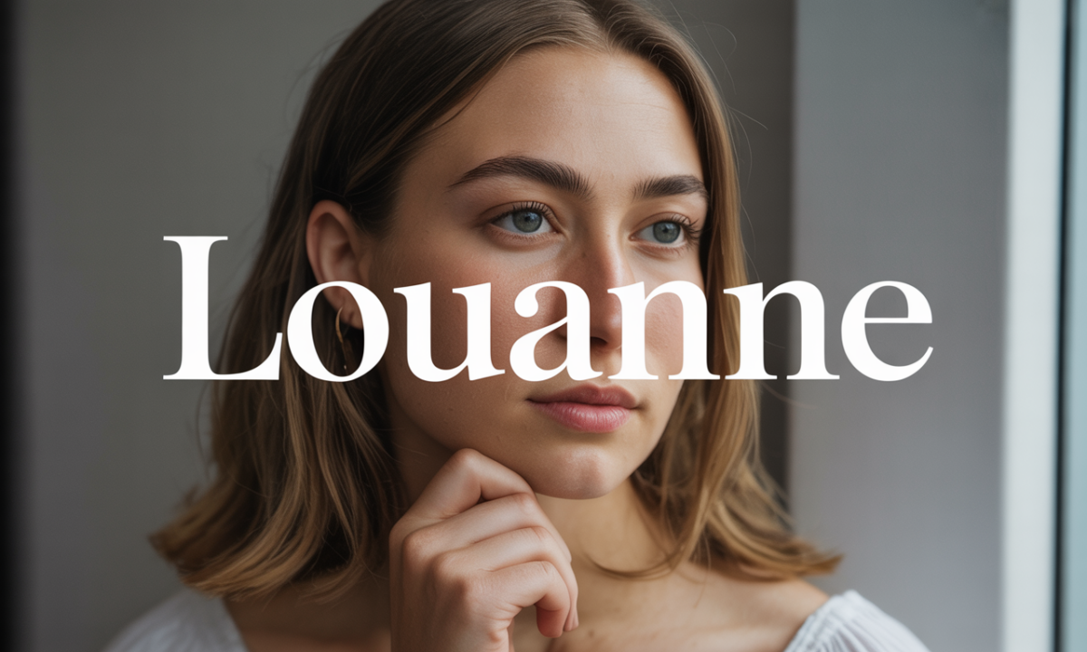 Illustration de Louanne, Prénoms