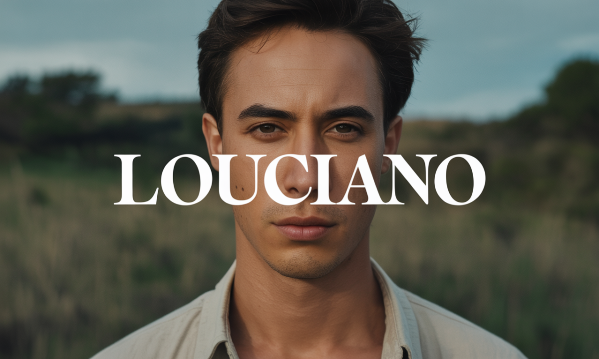 Illustration de Louciano, Prénoms