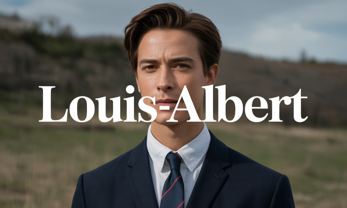 Illustration de Louis-albert, Prénoms