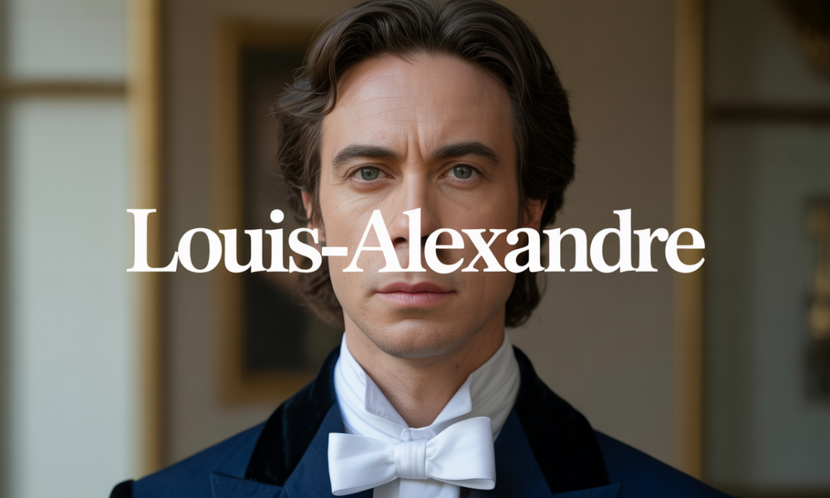 Illustration de Louis-alexandre, Prénoms