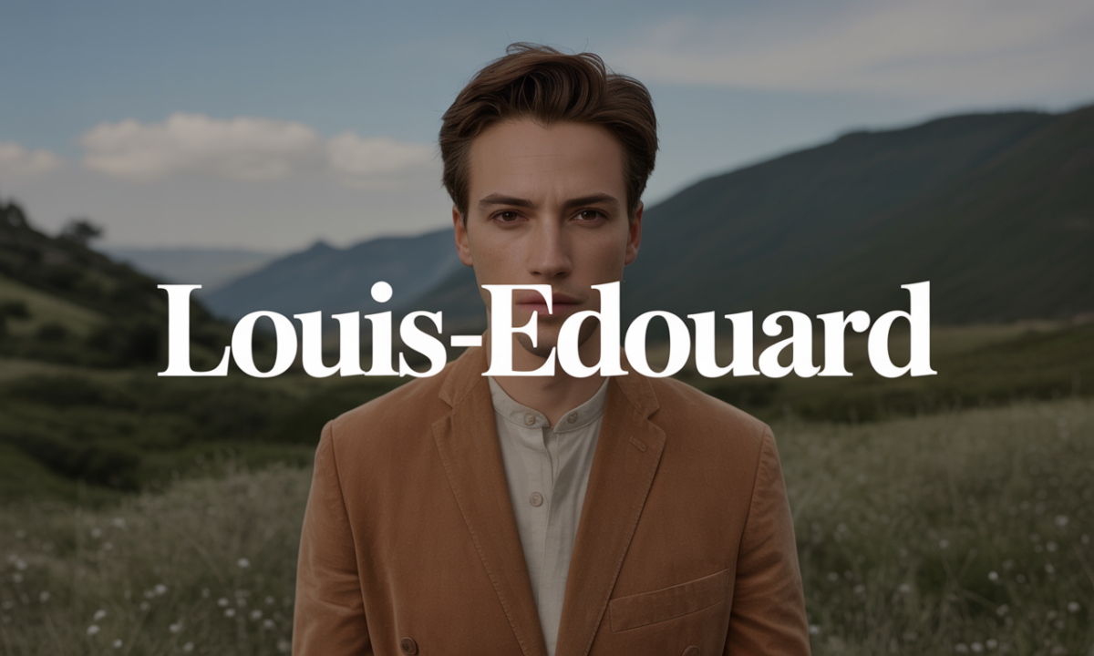 Illustration de Louis-edouard, Prénoms