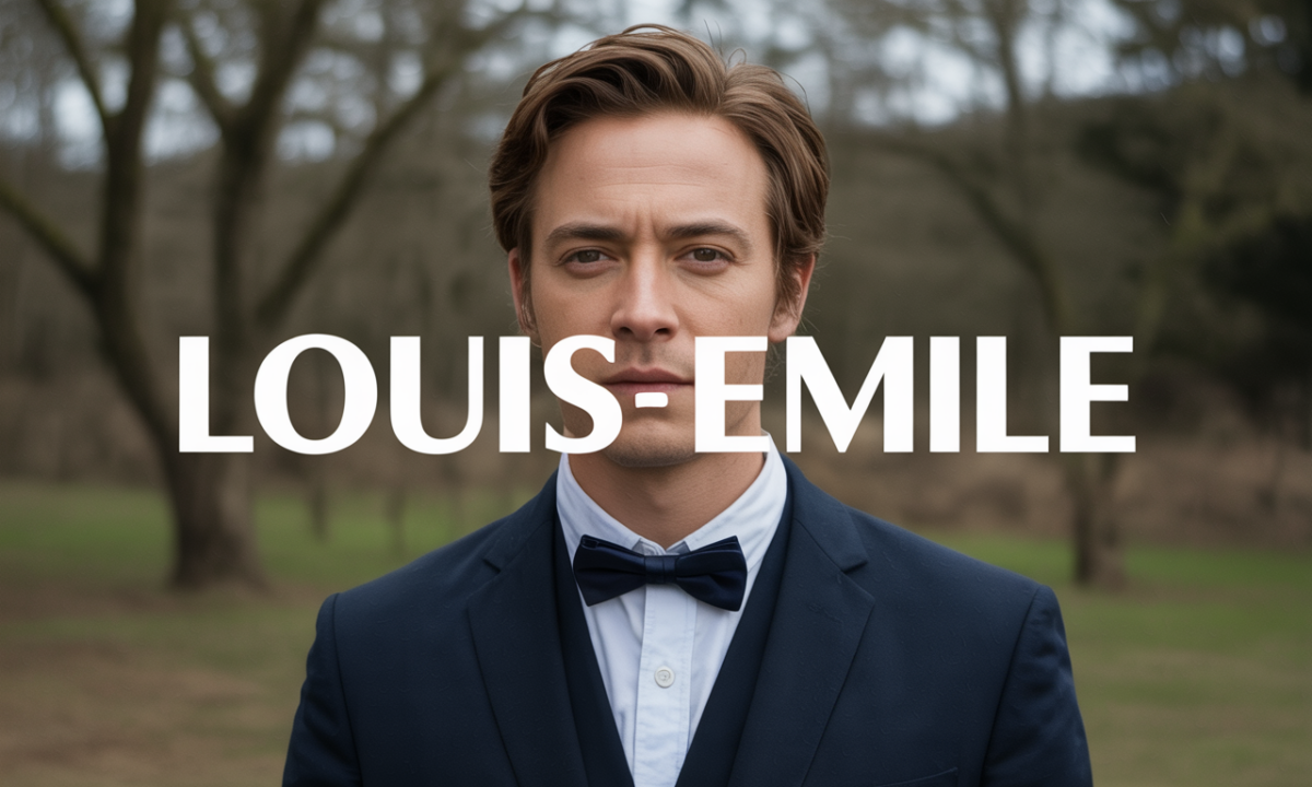 Illustration de Louis-emile, Prénoms