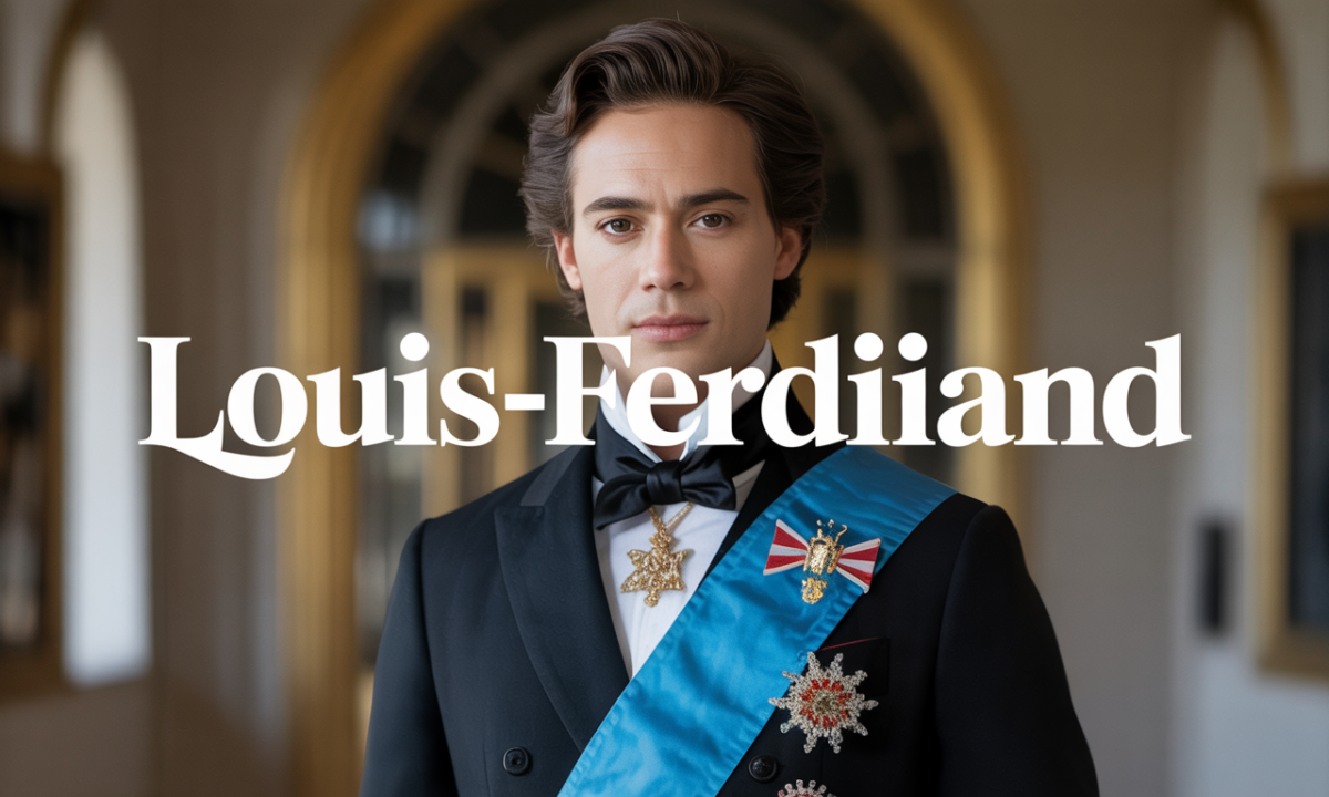 Illustration de Louis-ferdinand, Prénoms