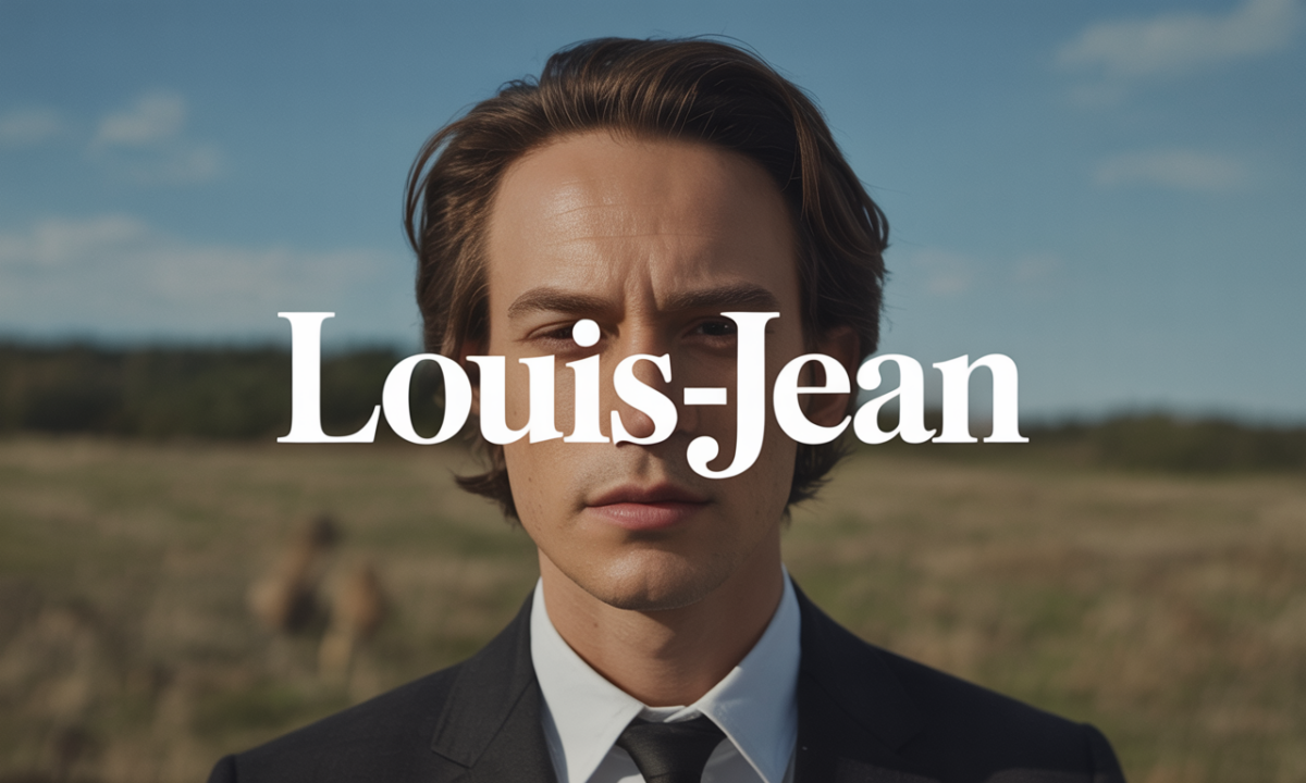 Illustration de Louis-jean, Prénoms