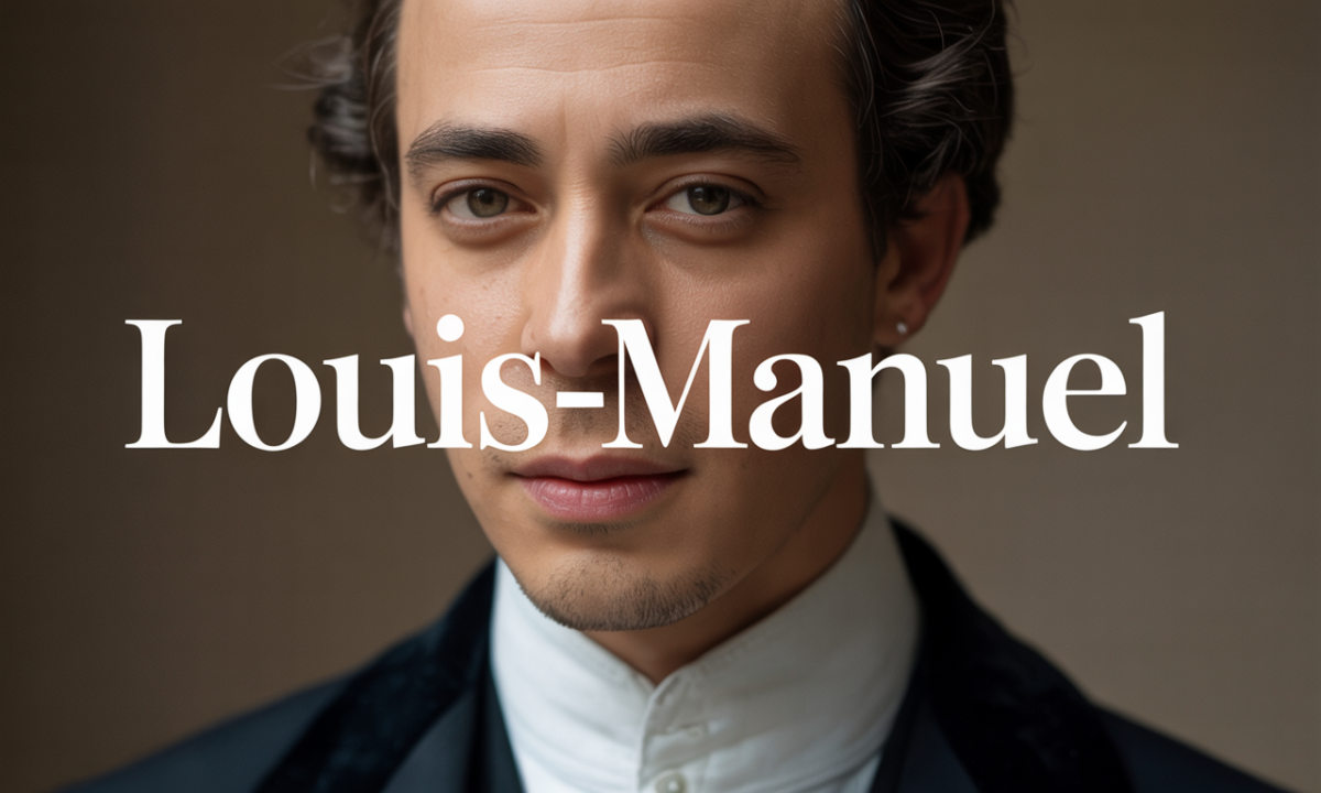 Illustration de Louis-manuel, Prénoms