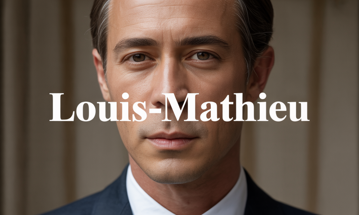 Illustration de Louis-mathieu, Prénoms