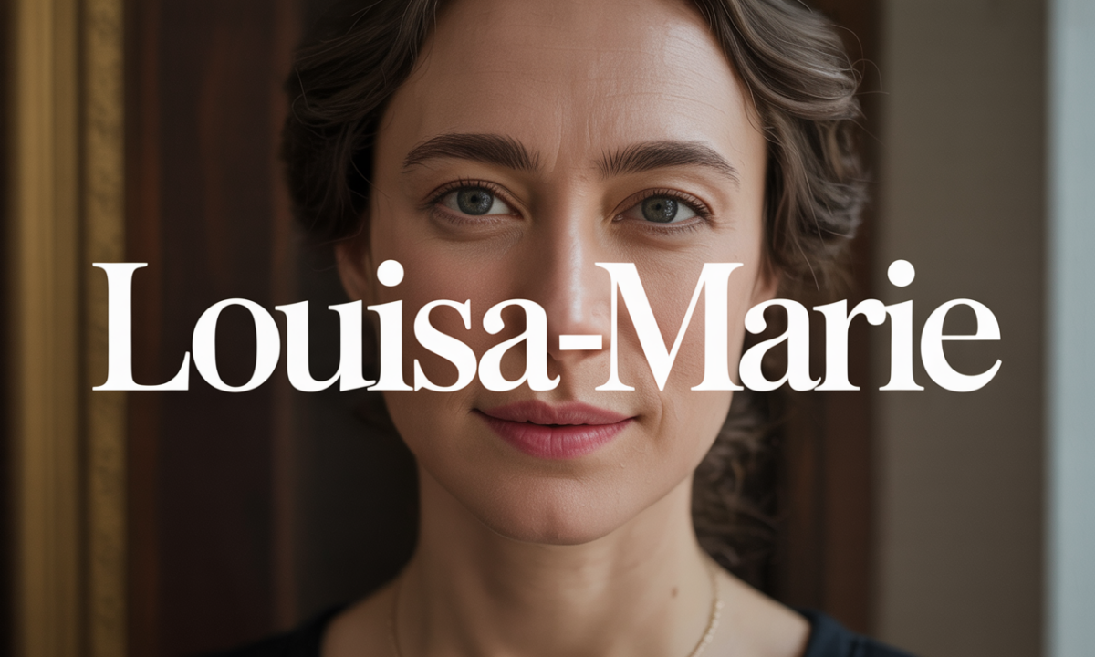 Illustration de Louisa-marie, Prénoms