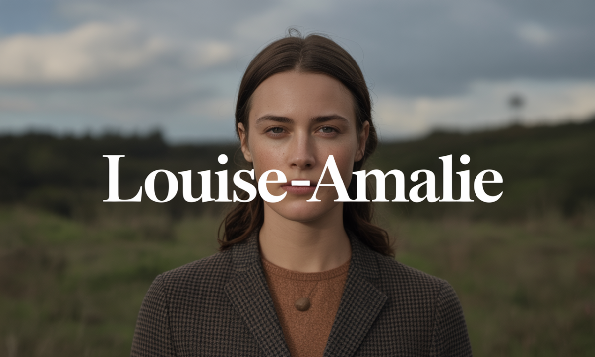 Illustration symbolique liée à l’origine du prénom Louise-amalie