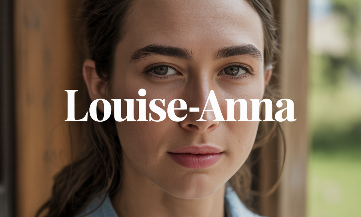 Illustration symbolique liée à l’origine du prénom Louise-anna