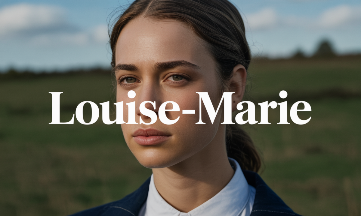 Illustration de Louise-marie, Prénoms