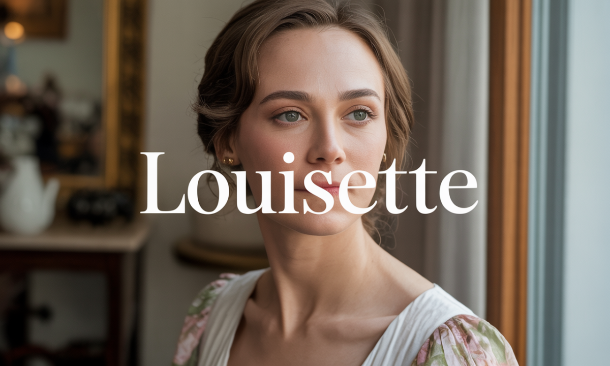 Illustration de Louisette, Prénoms