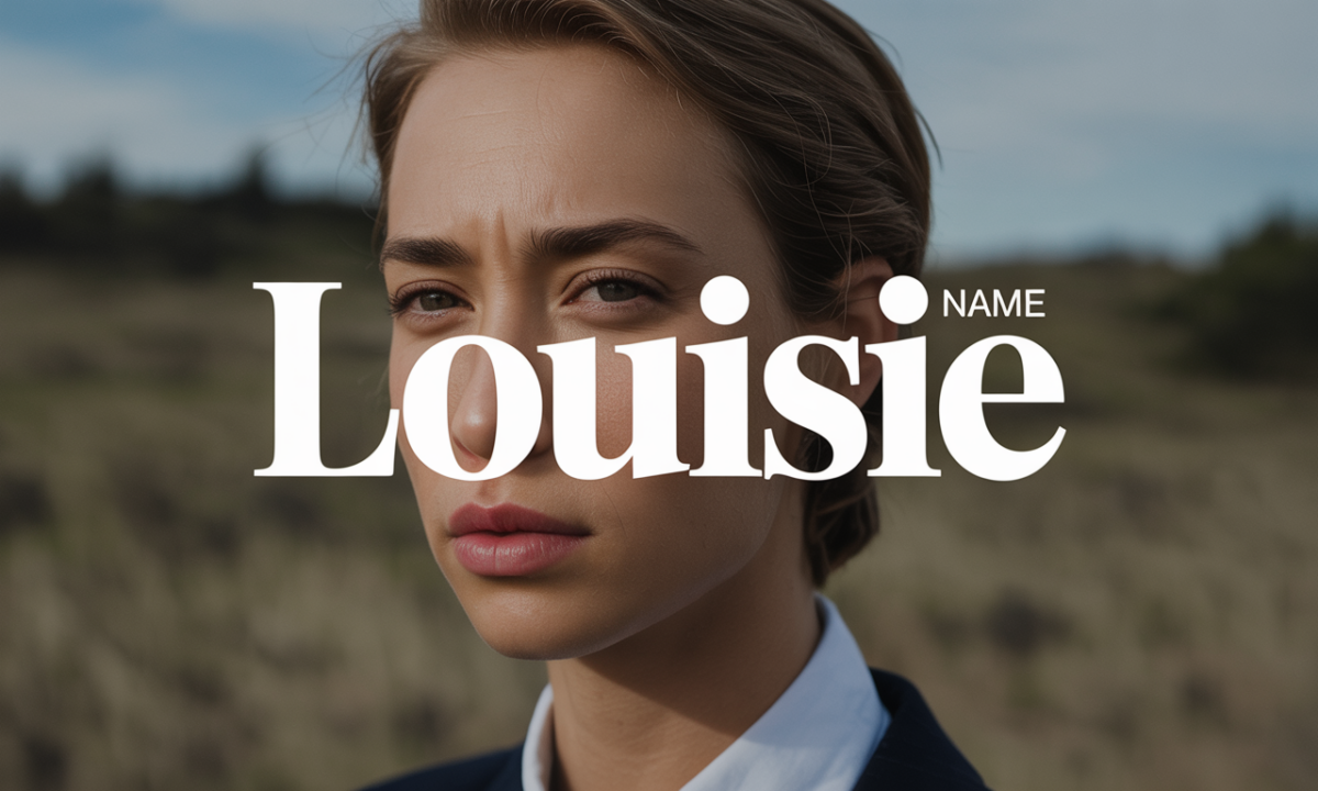 Illustration de Louisie, Prénoms