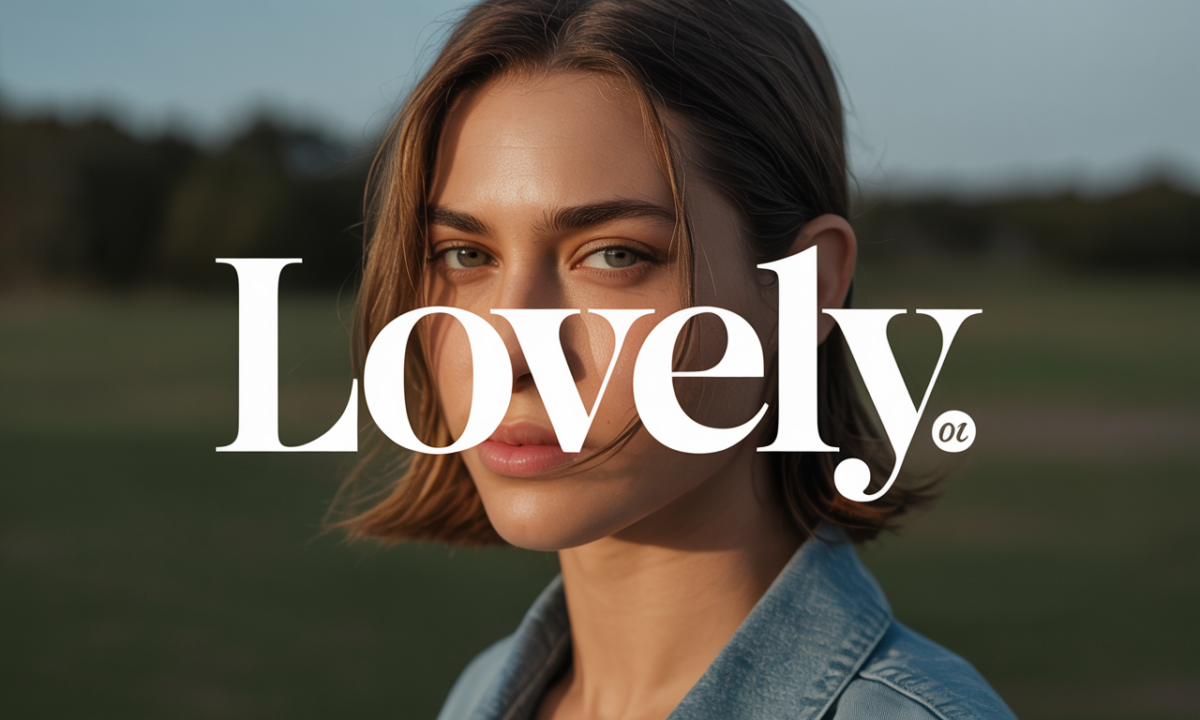 Illustration de Lovely, Prénoms