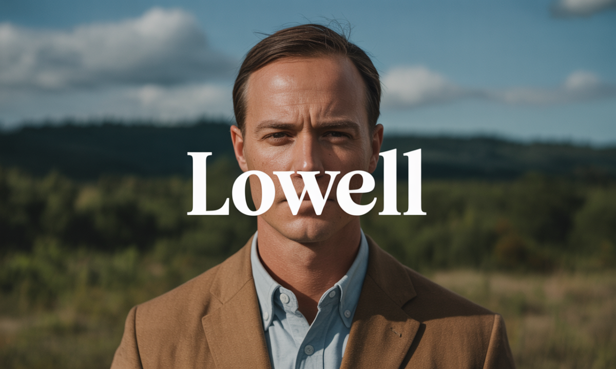 Illustration de Lowell, Prénoms