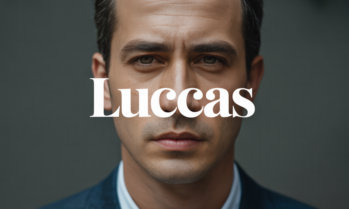 Illustration de Luccas, Prénoms