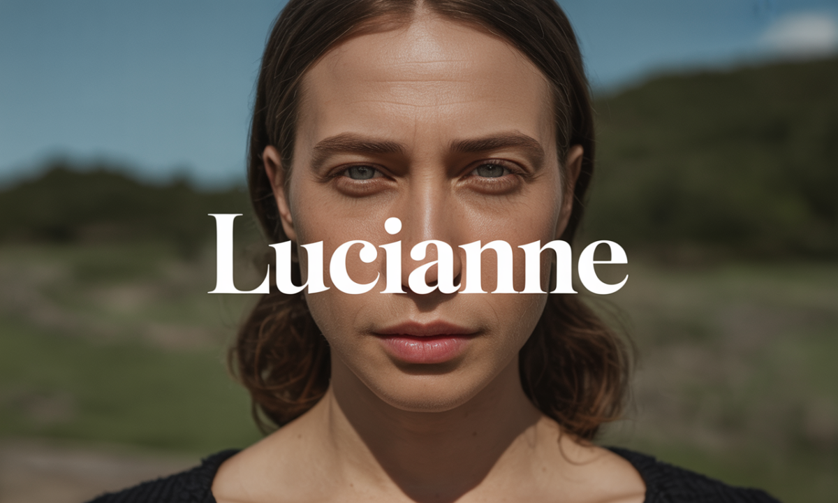 Illustration de Lucianne, Prénoms