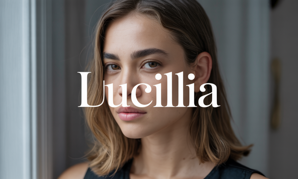 Illustration de Lucillia, Prénoms