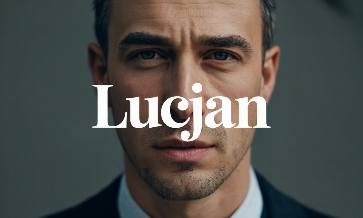 Illustration de Lucjan, Prénoms