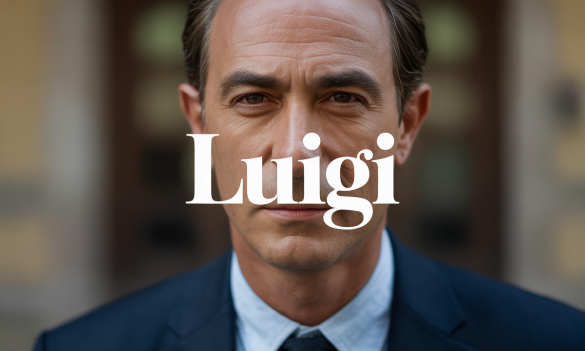 Illustration de Luigi, Prénoms