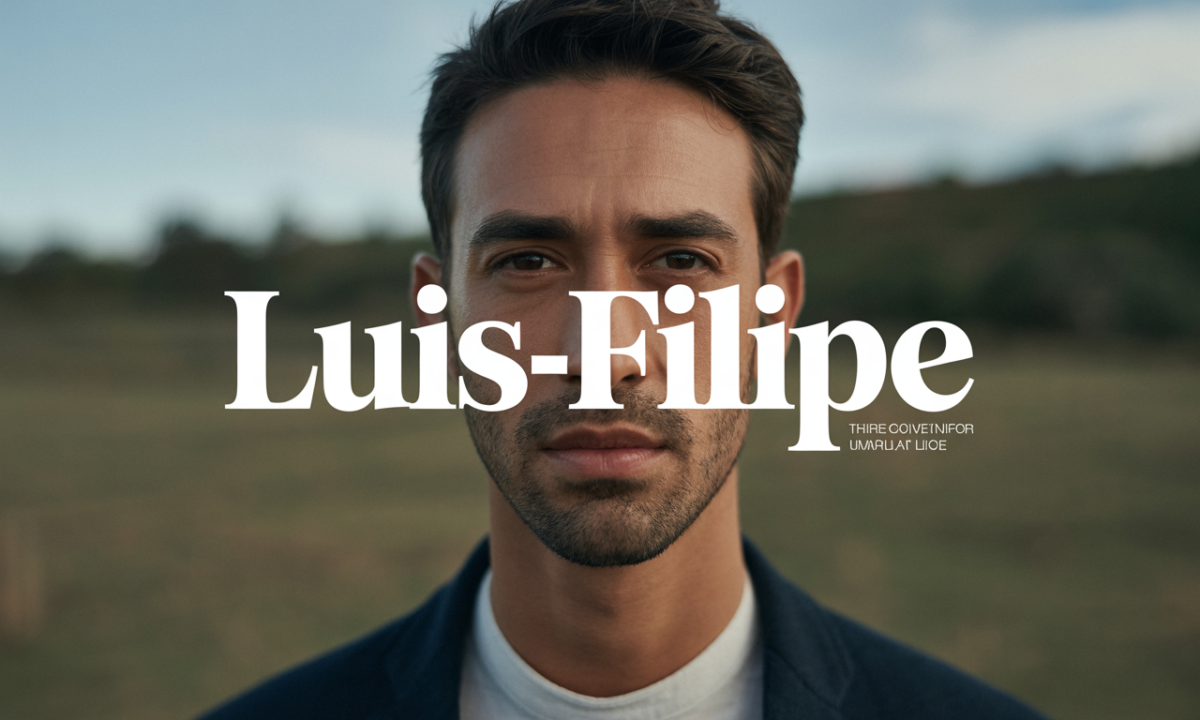 Illustration de Luis-filipe, Prénoms