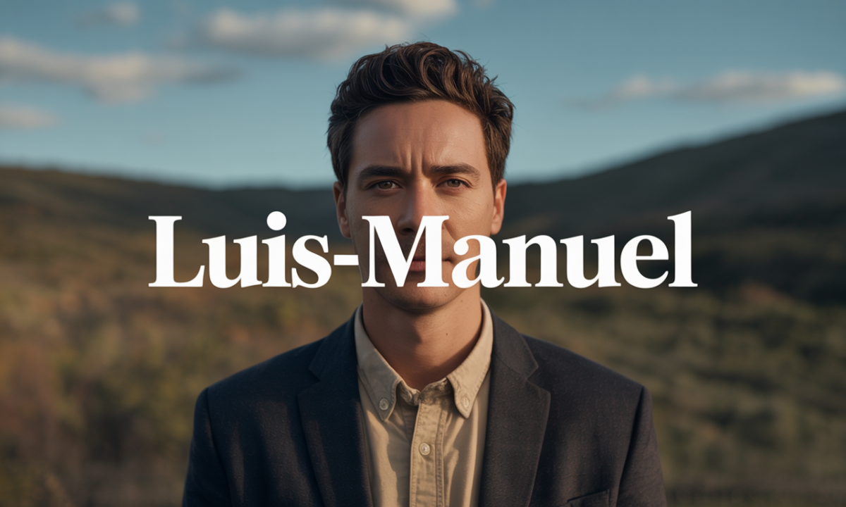 Illustration de Luis-manuel, Prénoms