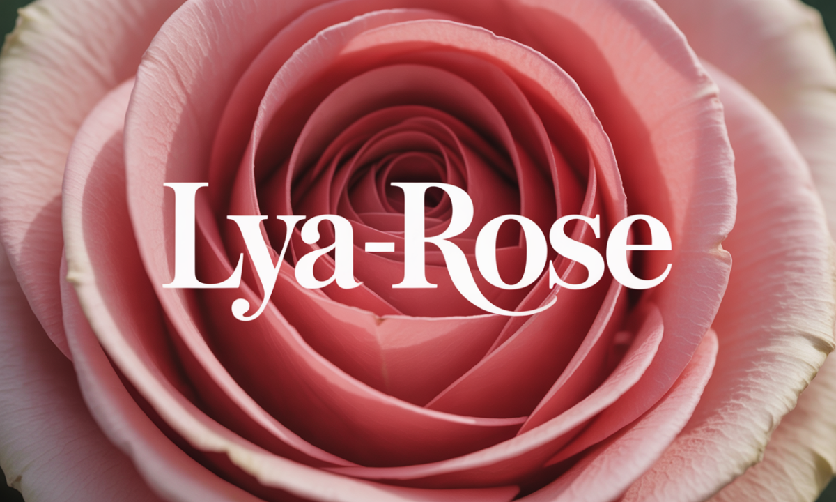 Illustration de Lya-rose, Prénoms