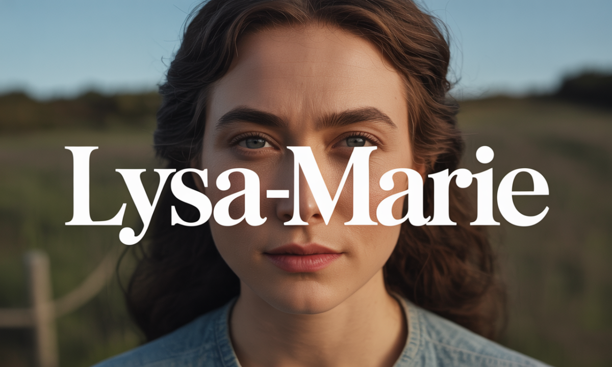 Illustration de Lysa-marie, Prénoms