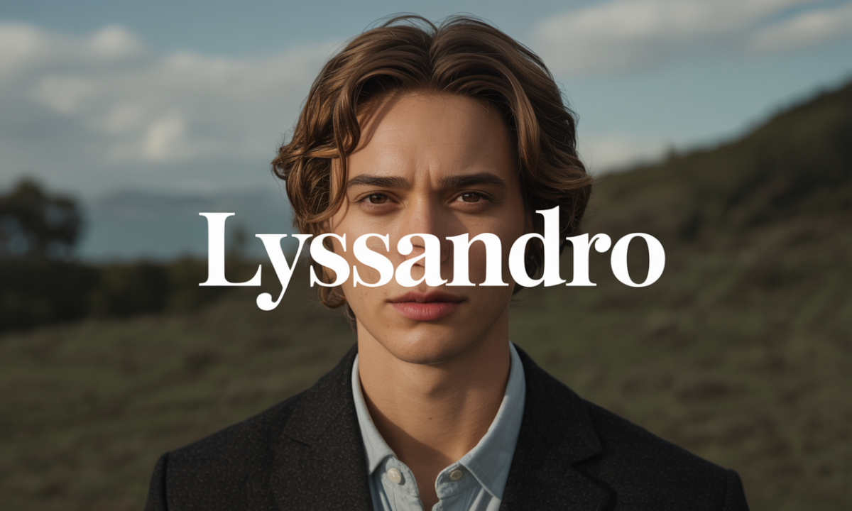 Illustration de Lyssandro, Prénoms