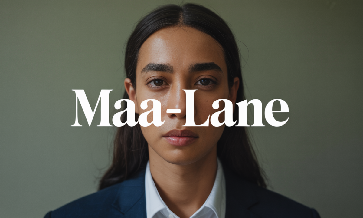 Illustration de Maa-lane, Prénoms
