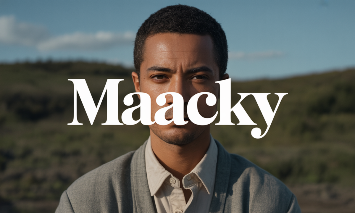 Illustration de Maacky, Prénoms