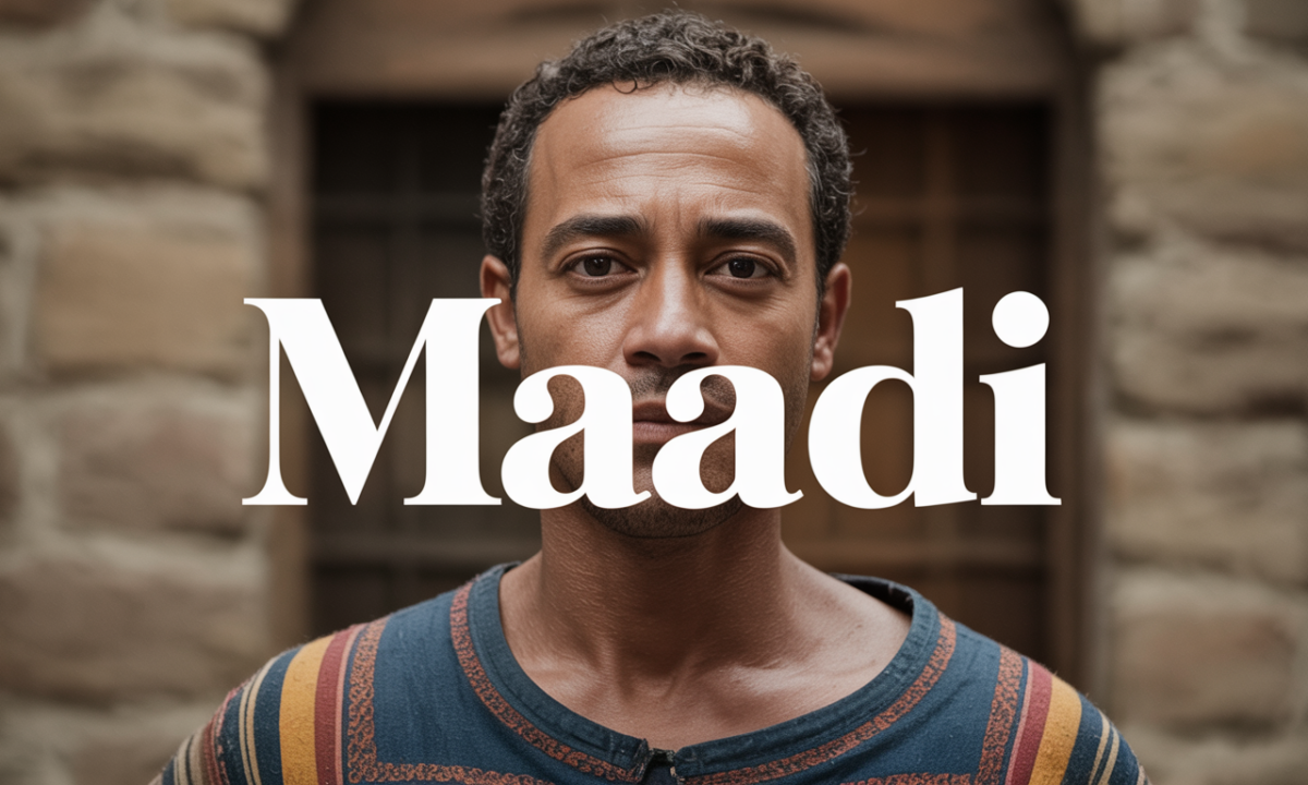 Illustration de Maadi, Prénoms