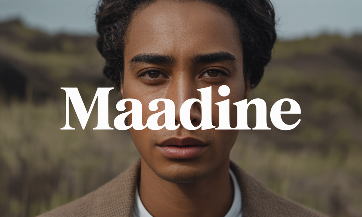 Illustration de Maadine, Prénoms