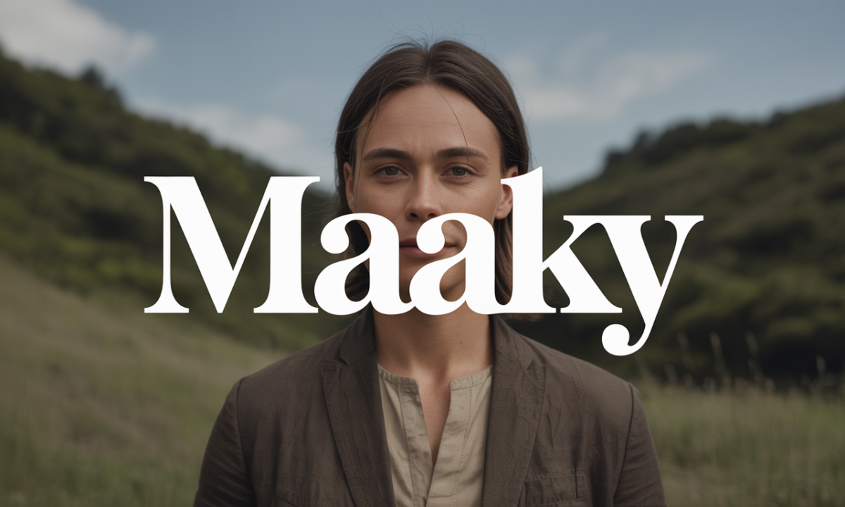 Illustration de Maaky, Prénoms