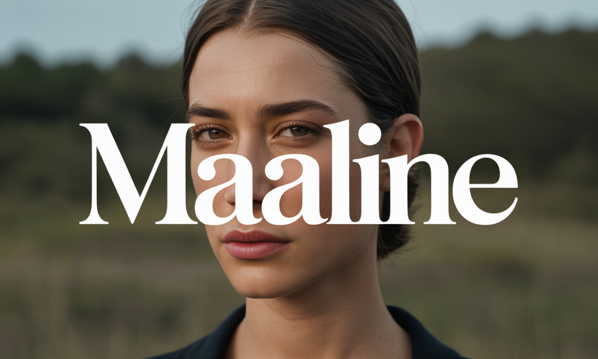 Illustration de Maaline, Prénoms