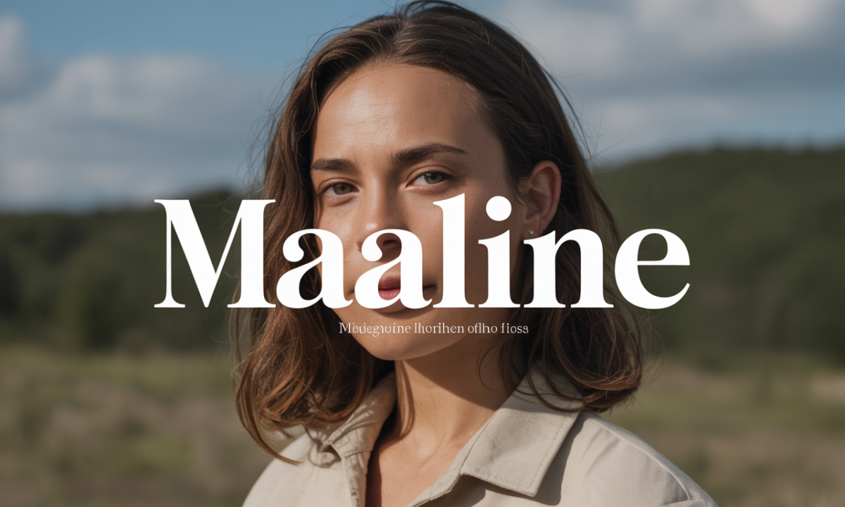 Illustration de Maalline, Prénoms