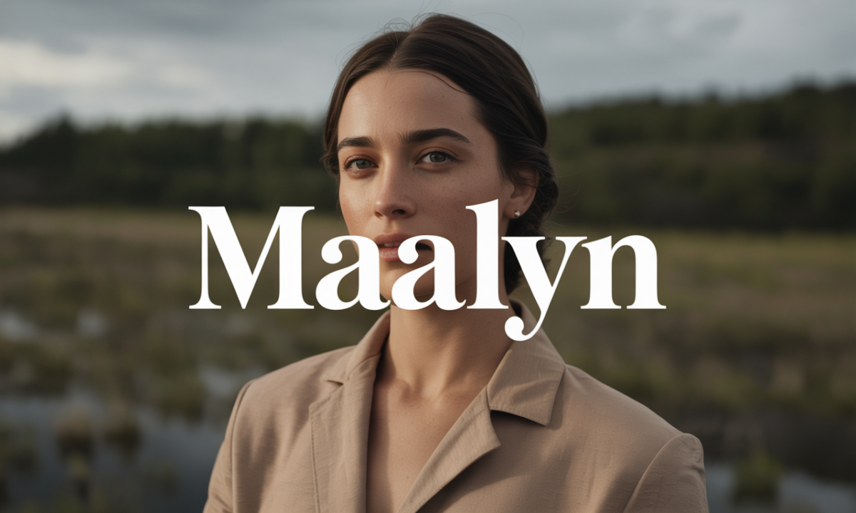 Illustration de Maalyn, Prénoms