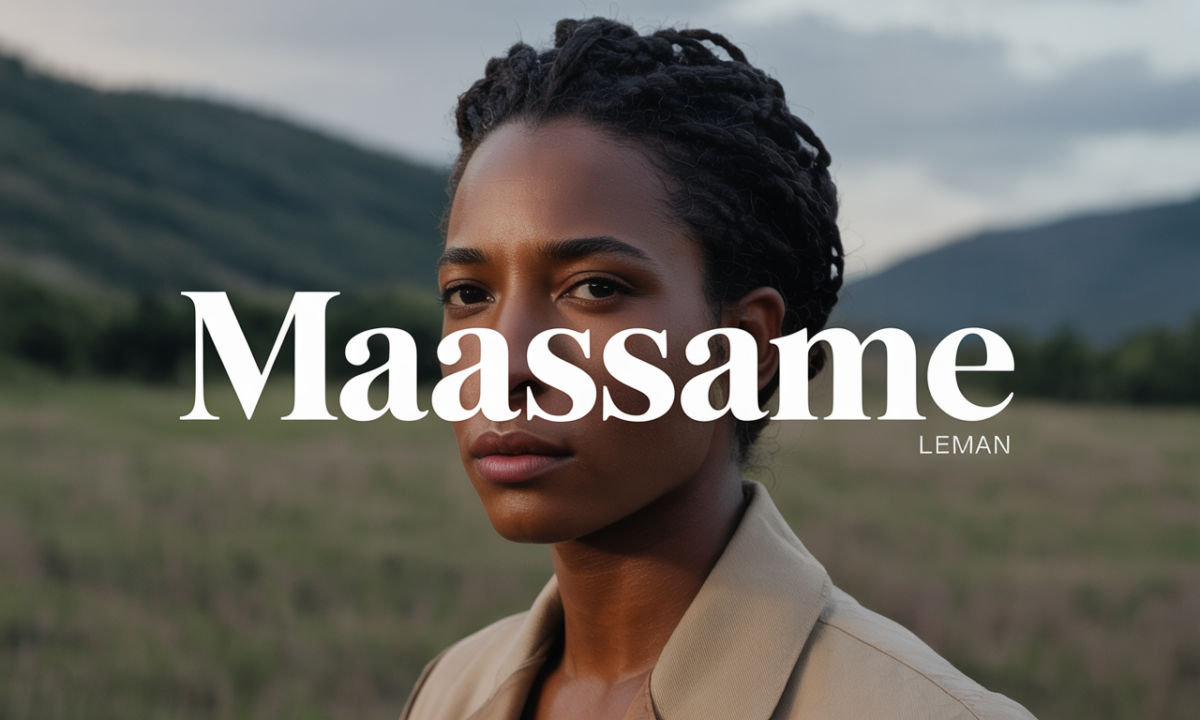 Illustration de Maassame, Prénoms