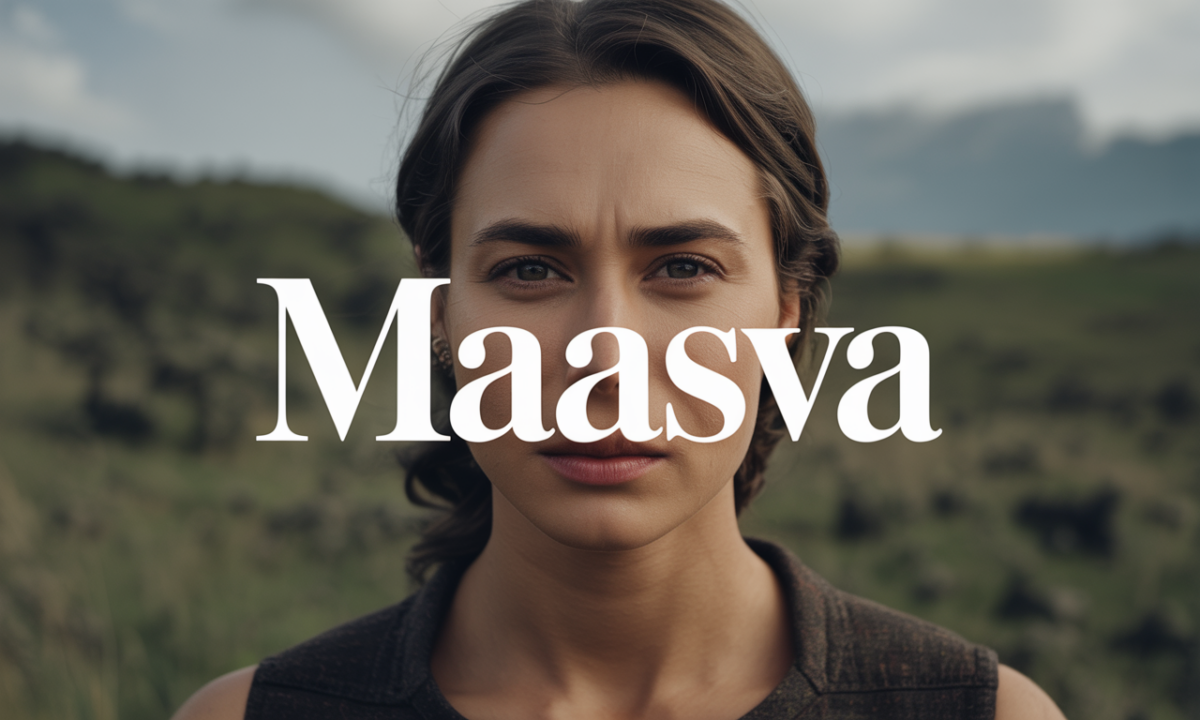 Illustration de Maasva, Prénoms