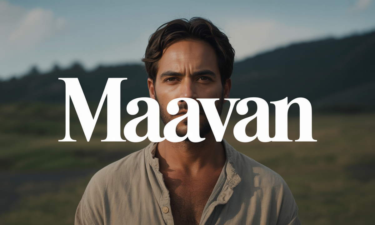 Illustration de Maavan, Prénoms