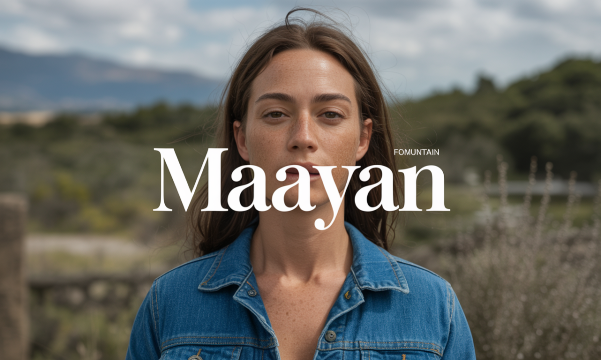 Illustration de Maayan, Prénoms