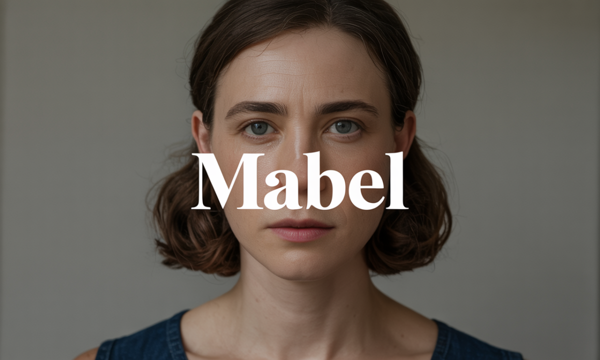Illustration de Mabel, Prénoms