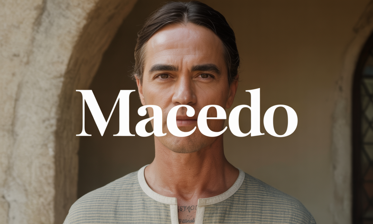 Illustration de Macedo, Noms de famille