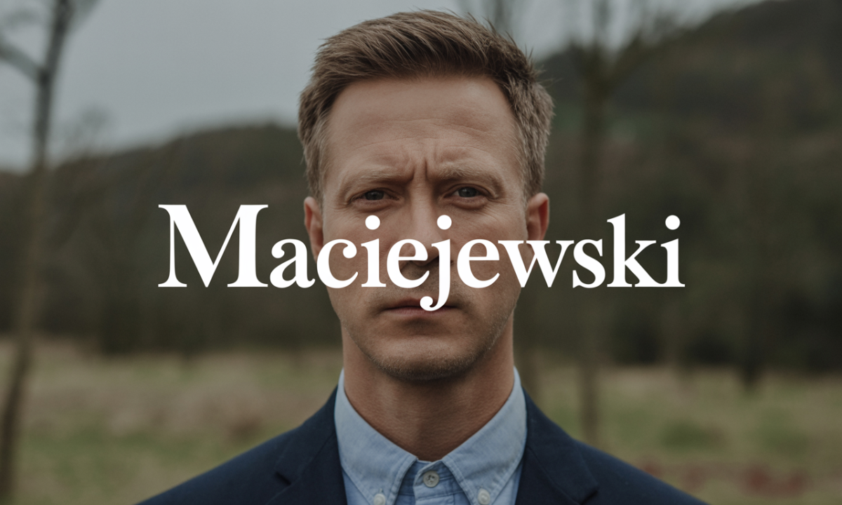 Illustration de Maciejewski, Noms de famille