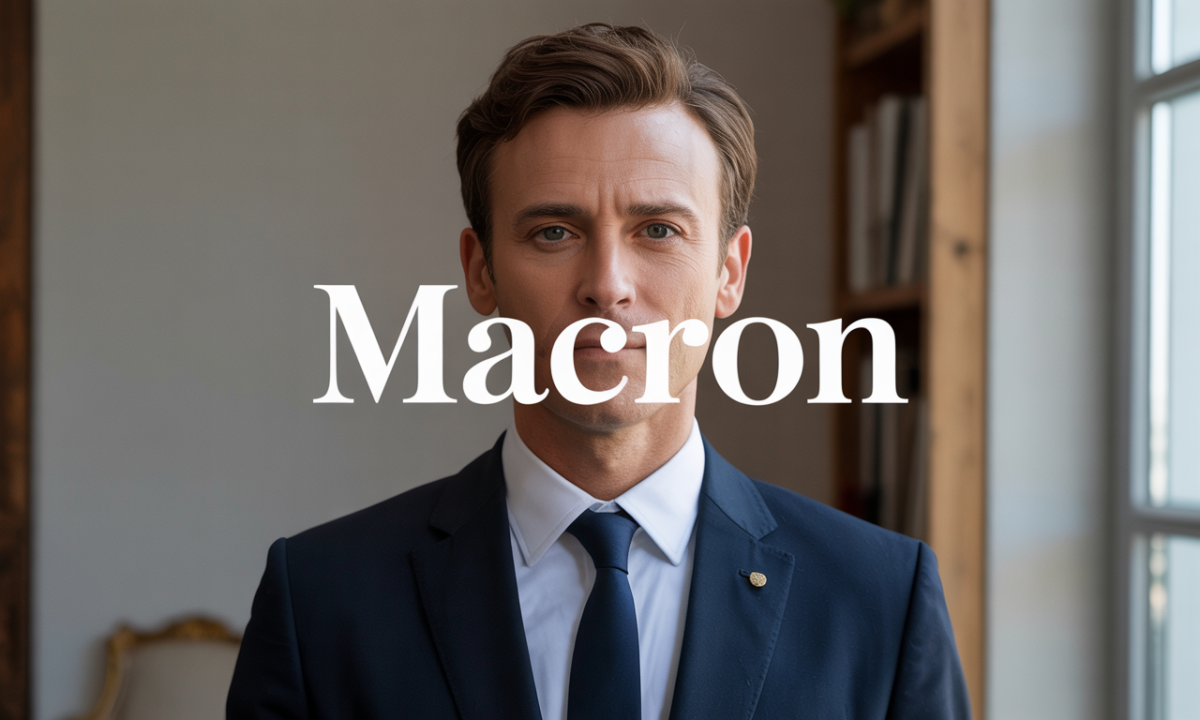 Illustration de Macron, Noms de famille