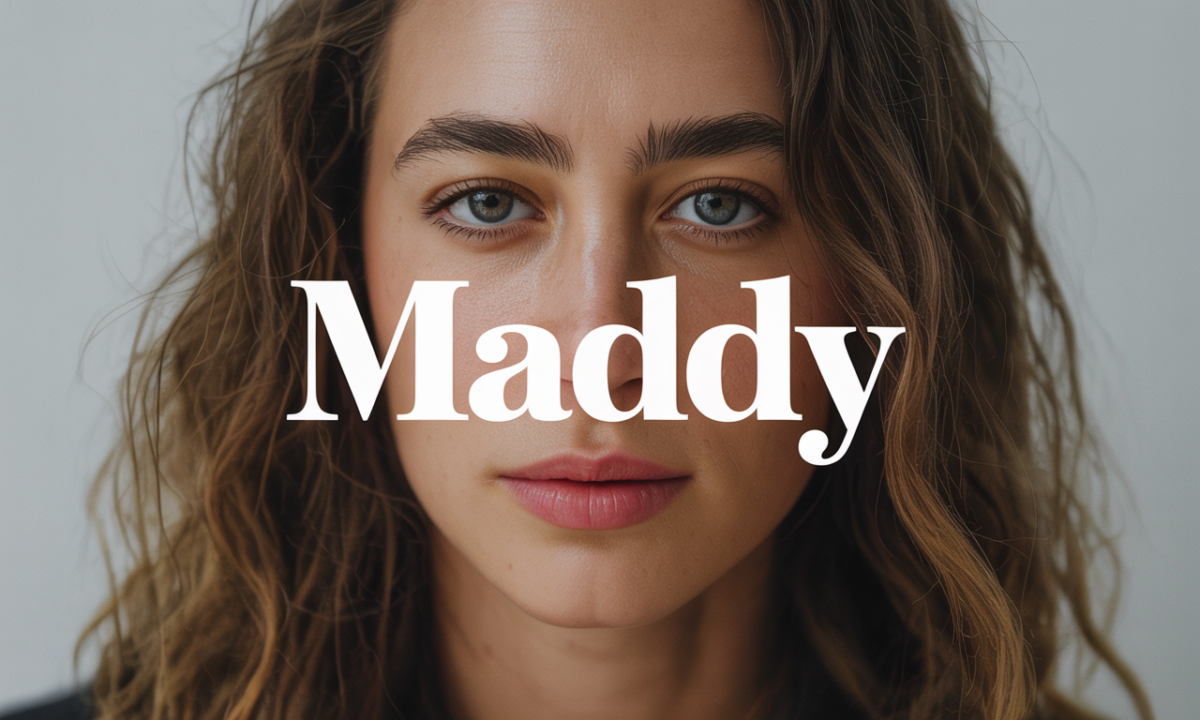 Illustration de Maddy, Prénoms