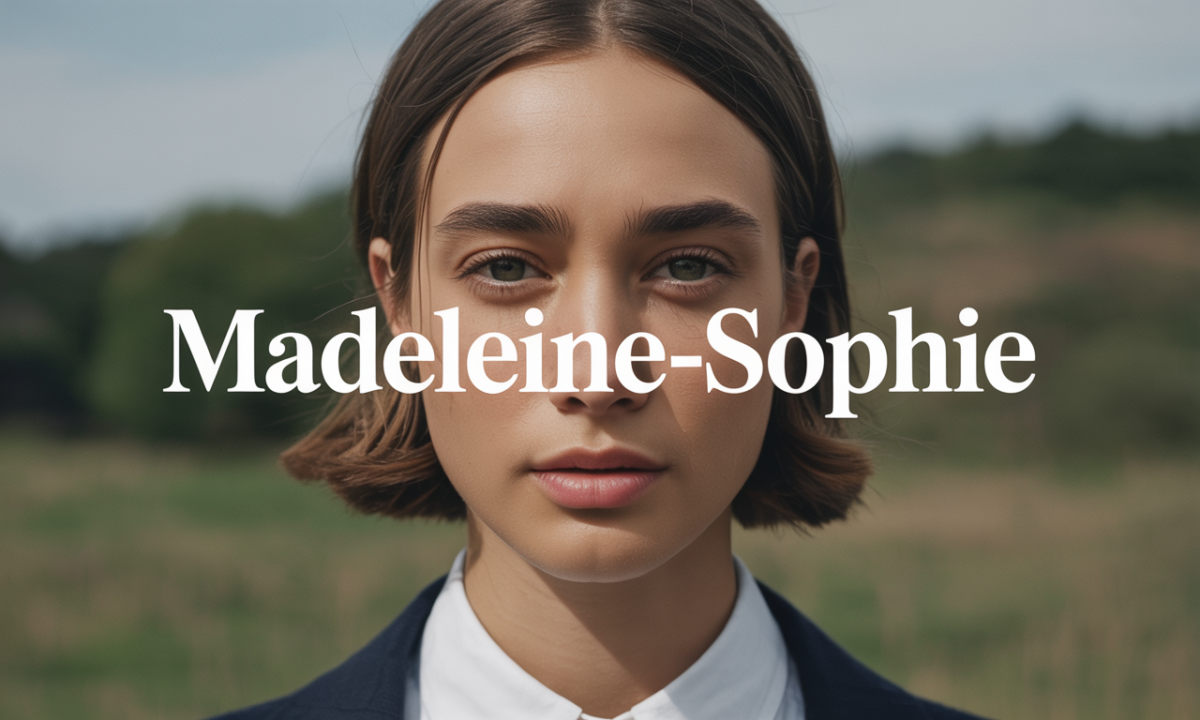 Illustration de Madeleine-sophie, Prénoms