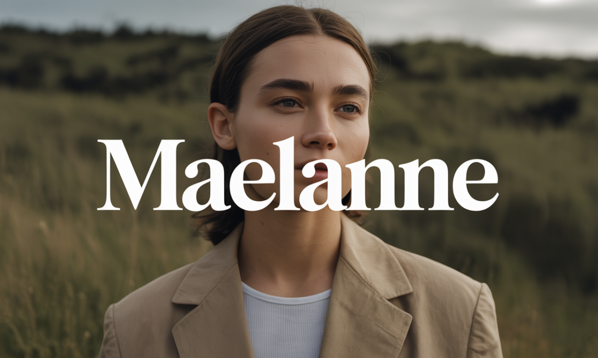 Illustration de Maelanne, Prénoms