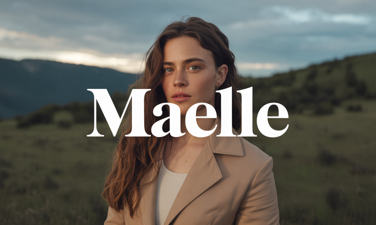 Illustration de Maelle, Prénoms