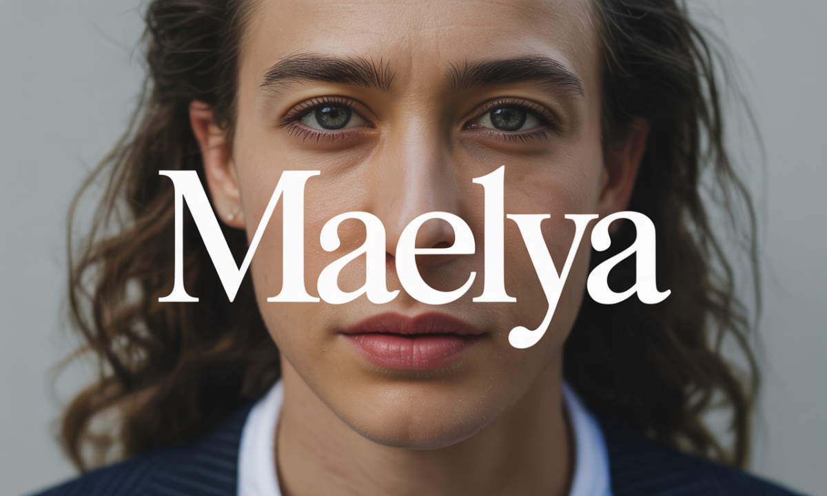 Illustration de Maelya, Prénoms