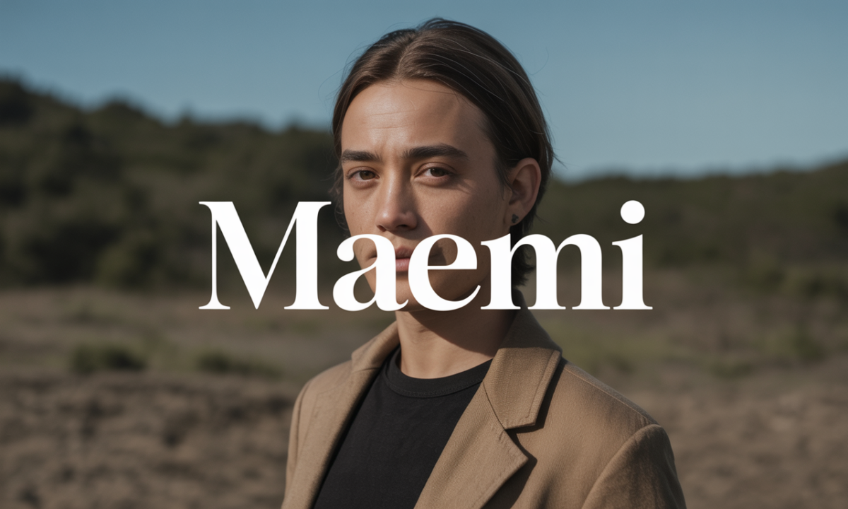 Illustration de Maemi, Prénoms